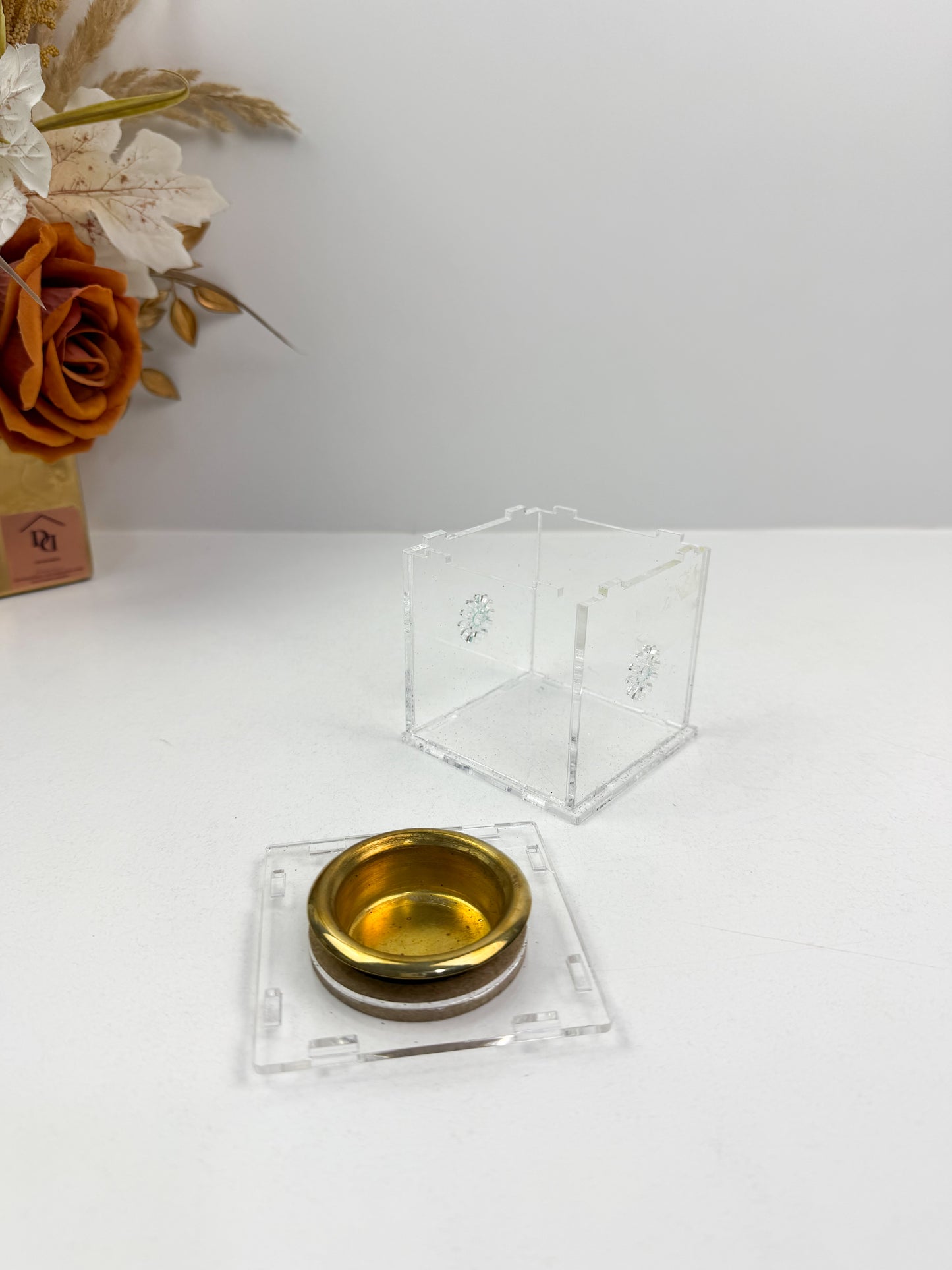 Encensoirs carrés transparent