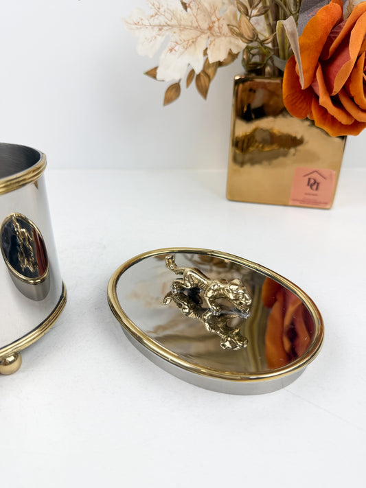 Boîte décorative avec couvercle de luxe et moderne