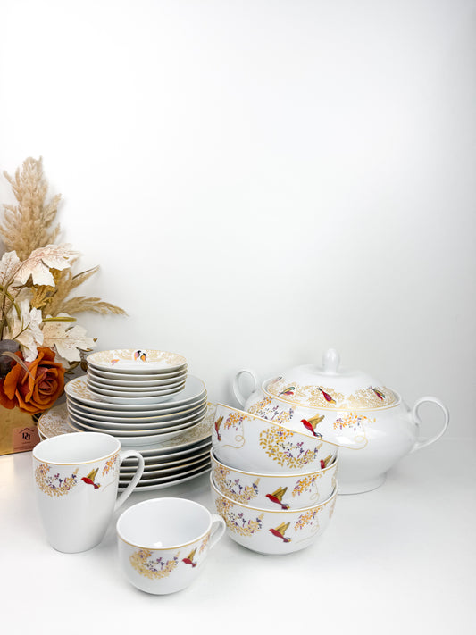 Service de table L'Envol Doré