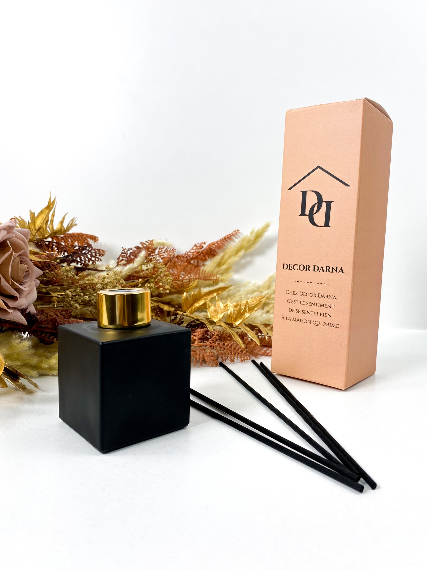 Diffuseur de parfum à bâtonnets - 2 parfums marocains 100 ml