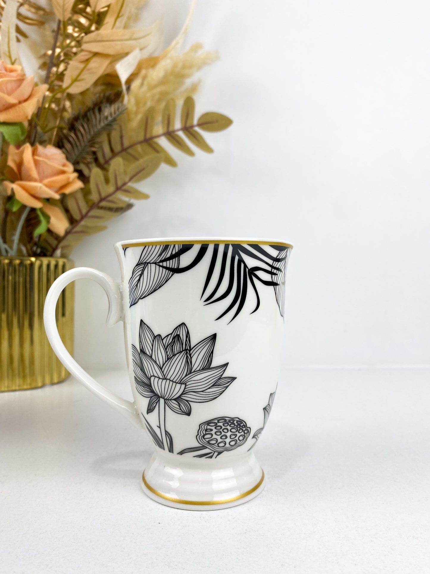 Mugs à café/thé en céramique.