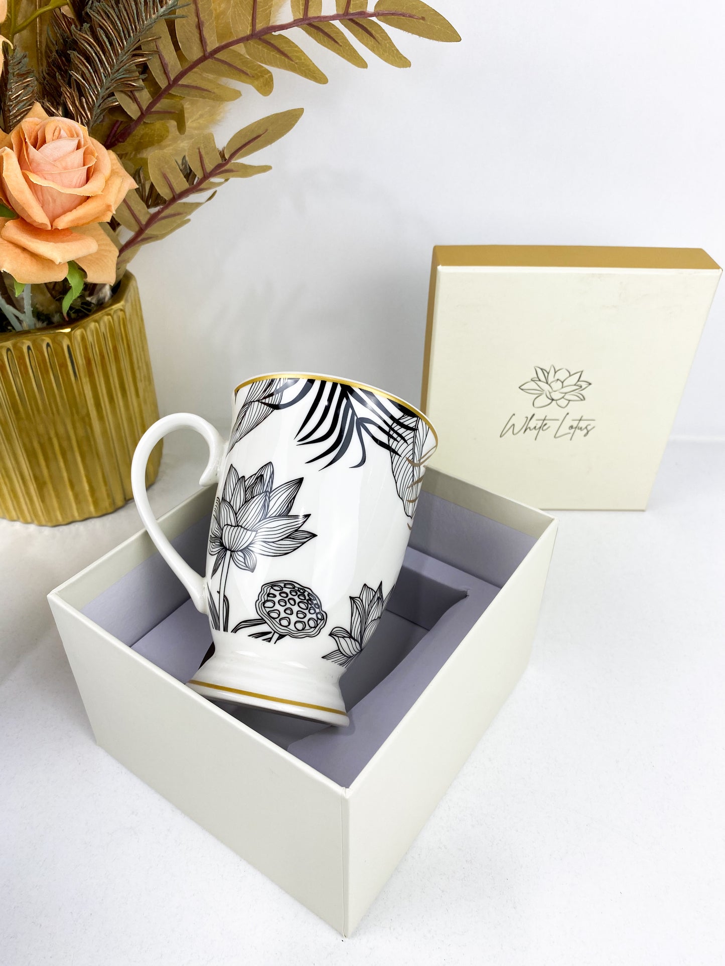 Mugs à café/thé en céramique.