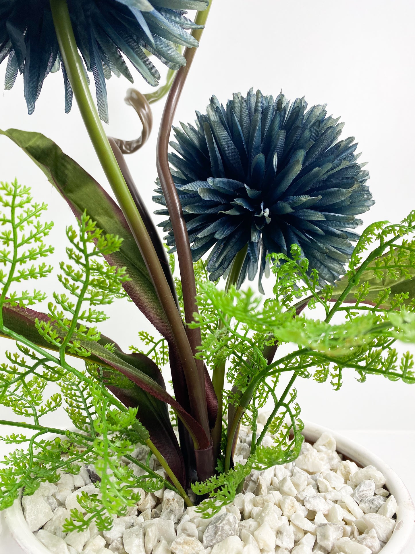 Vase artificiel avec pot en céramique Haute gamme.