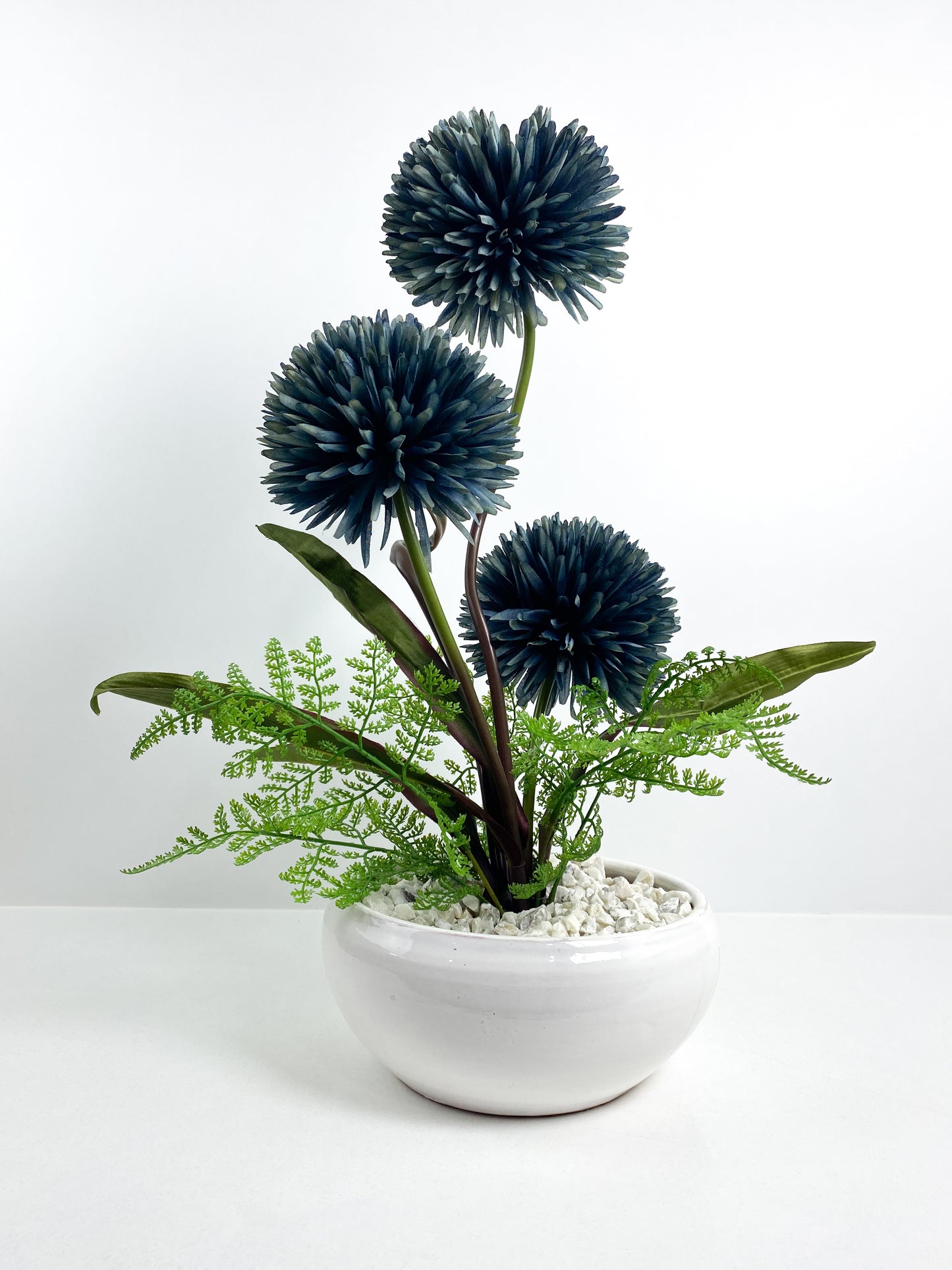 Vase artificiel avec pot en céramique Haute gamme.