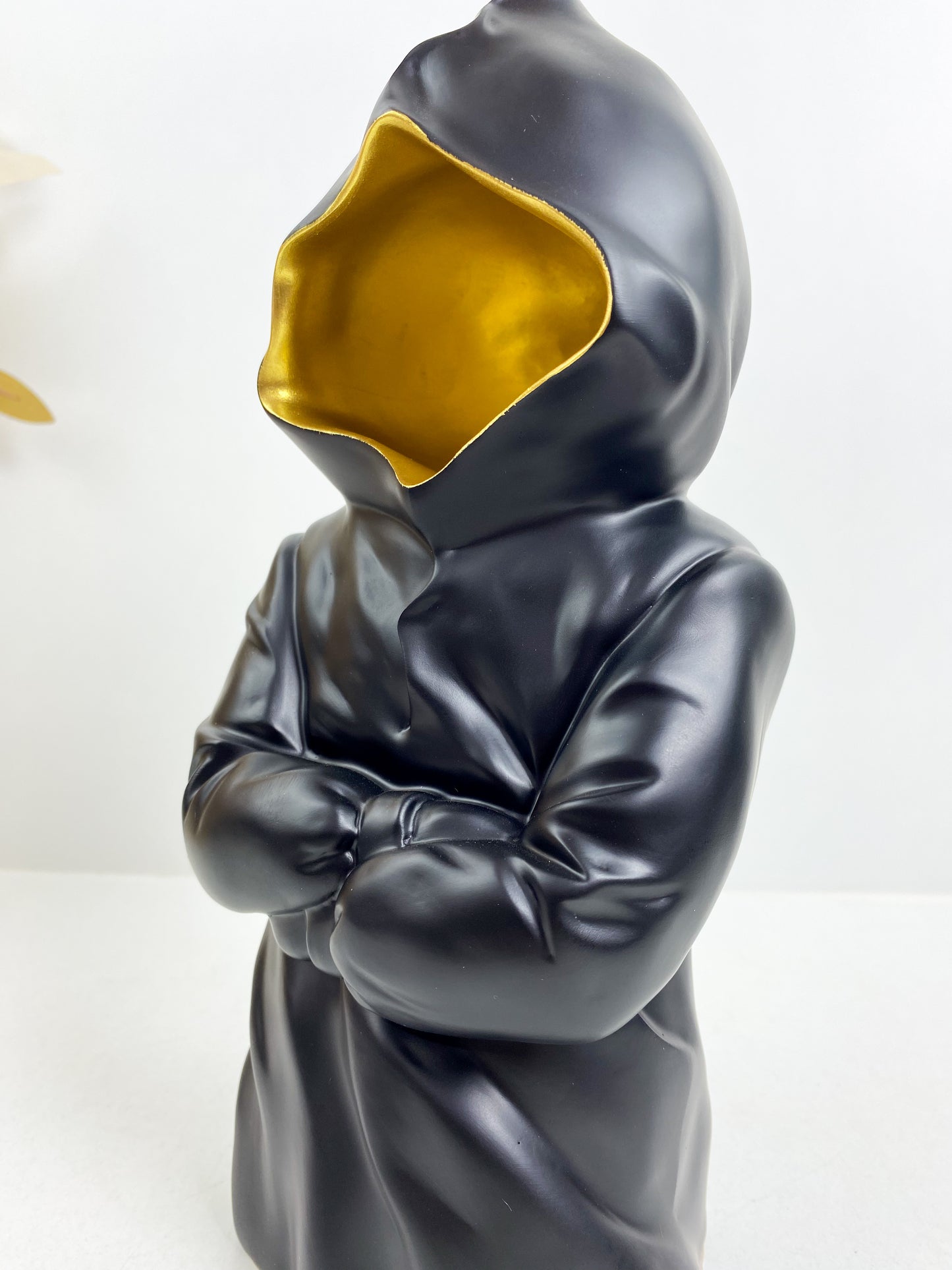 Statuette Anonyme De mi-Homme –Noir