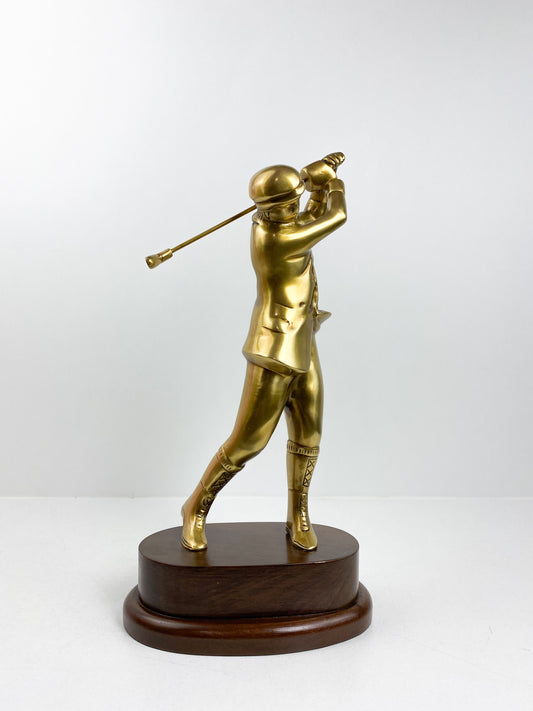 Figurine de Golfeur masculin en cuivre Haute qualité