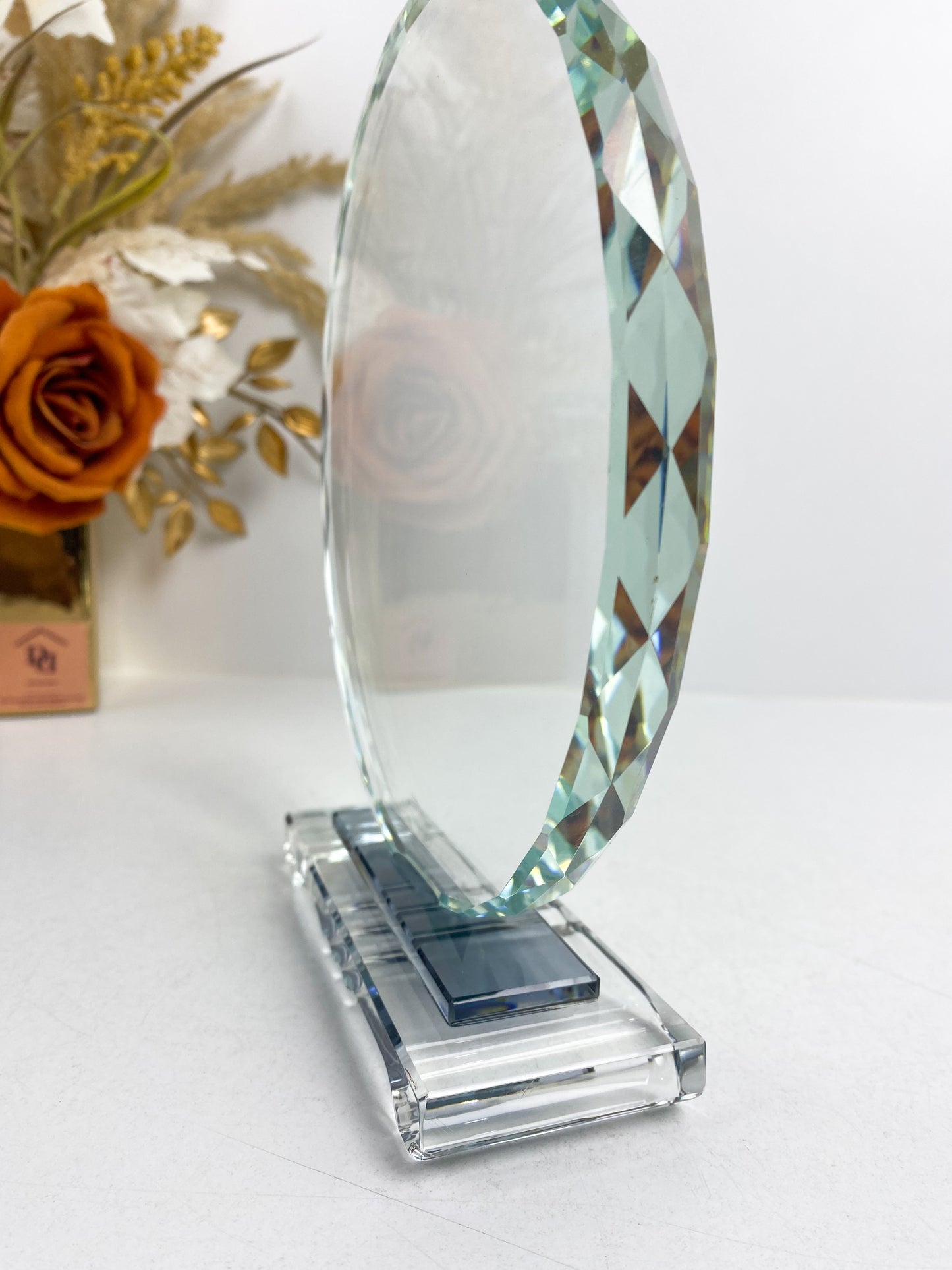 Trophée en cristal