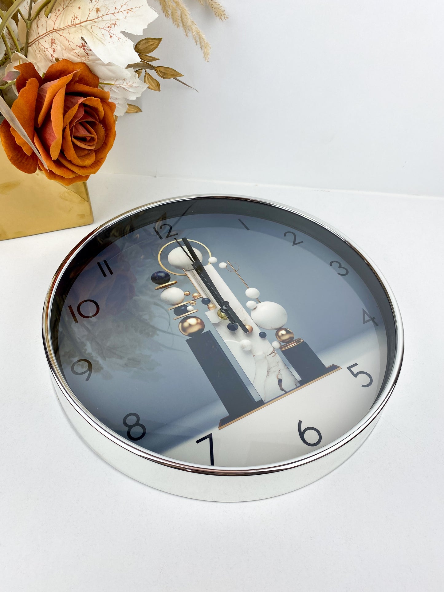 Horloge murale ronde moderne