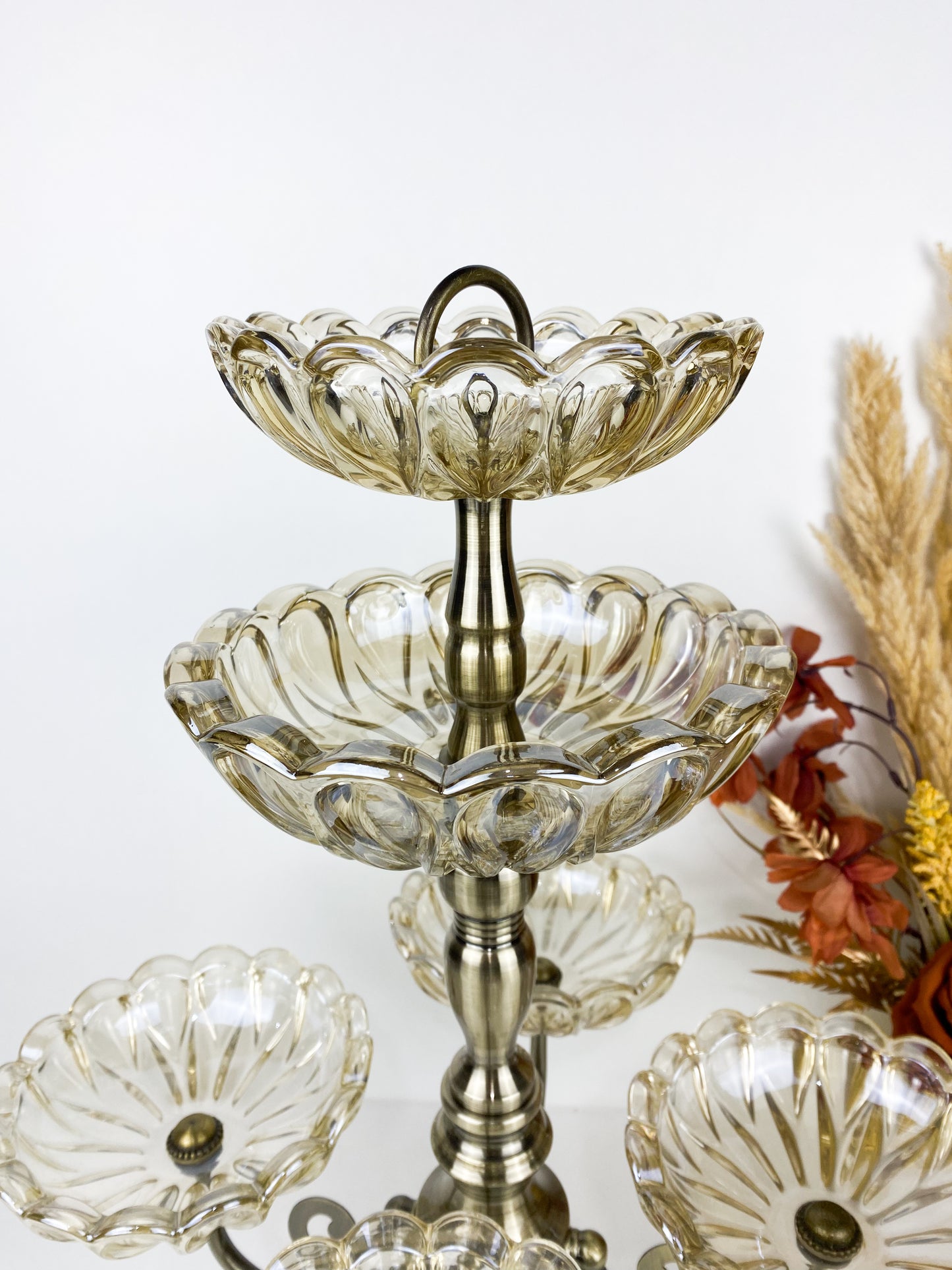 Présentoirs-présentoir de 6 bol de fruits sec de haute qualité, support moderne