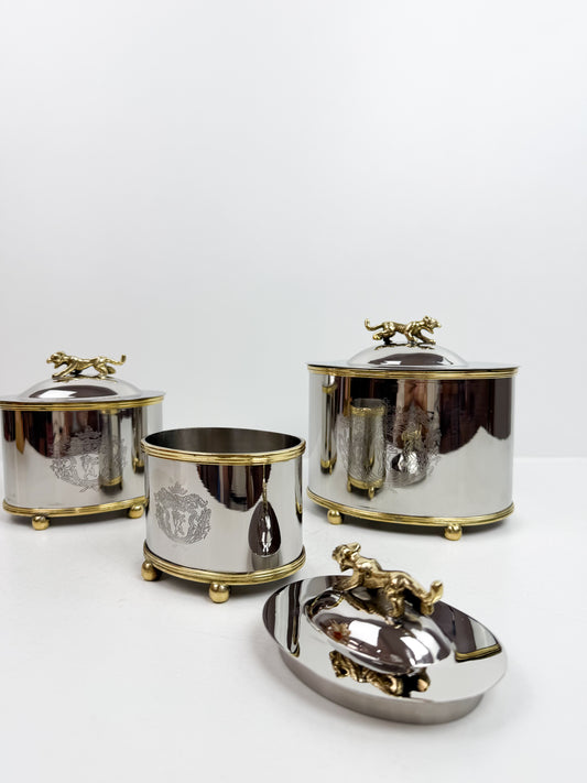 Boîtes décoratives avec couvercle de luxe et moderne