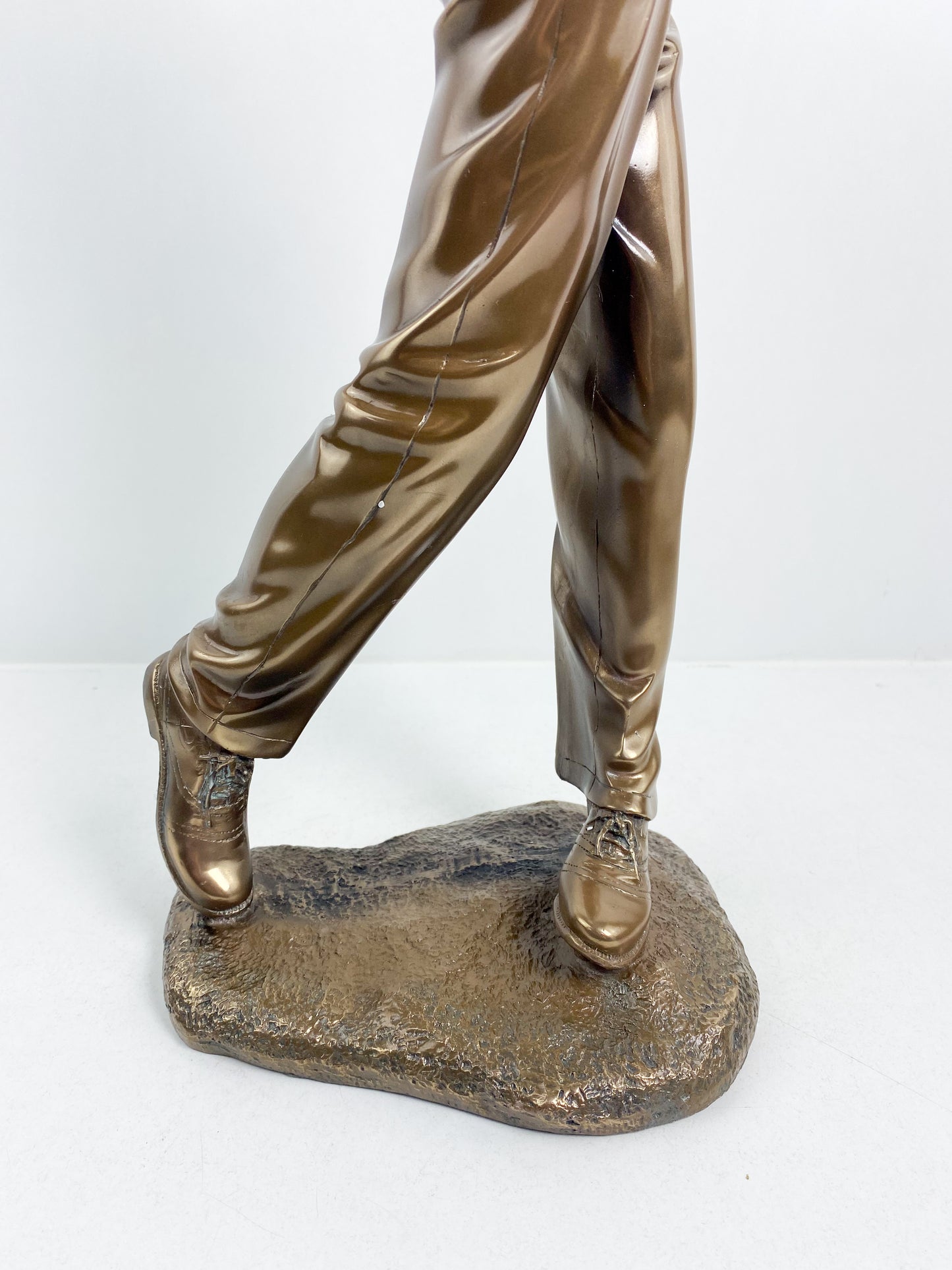 Figurine de Golfeur masculin en Bronze