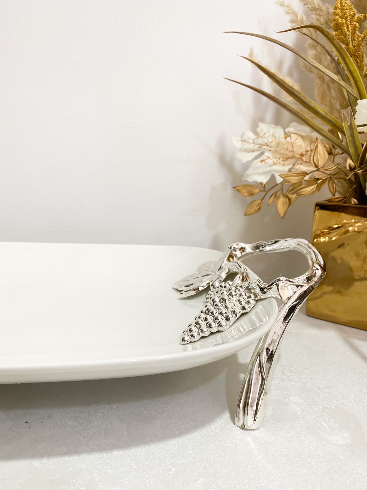 Présentoir-Plat de service ronde grand