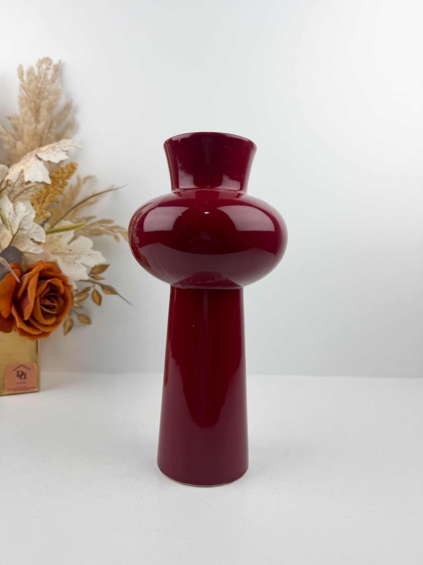 Vase décoratif à fleurs en céramique moderne pour la maison