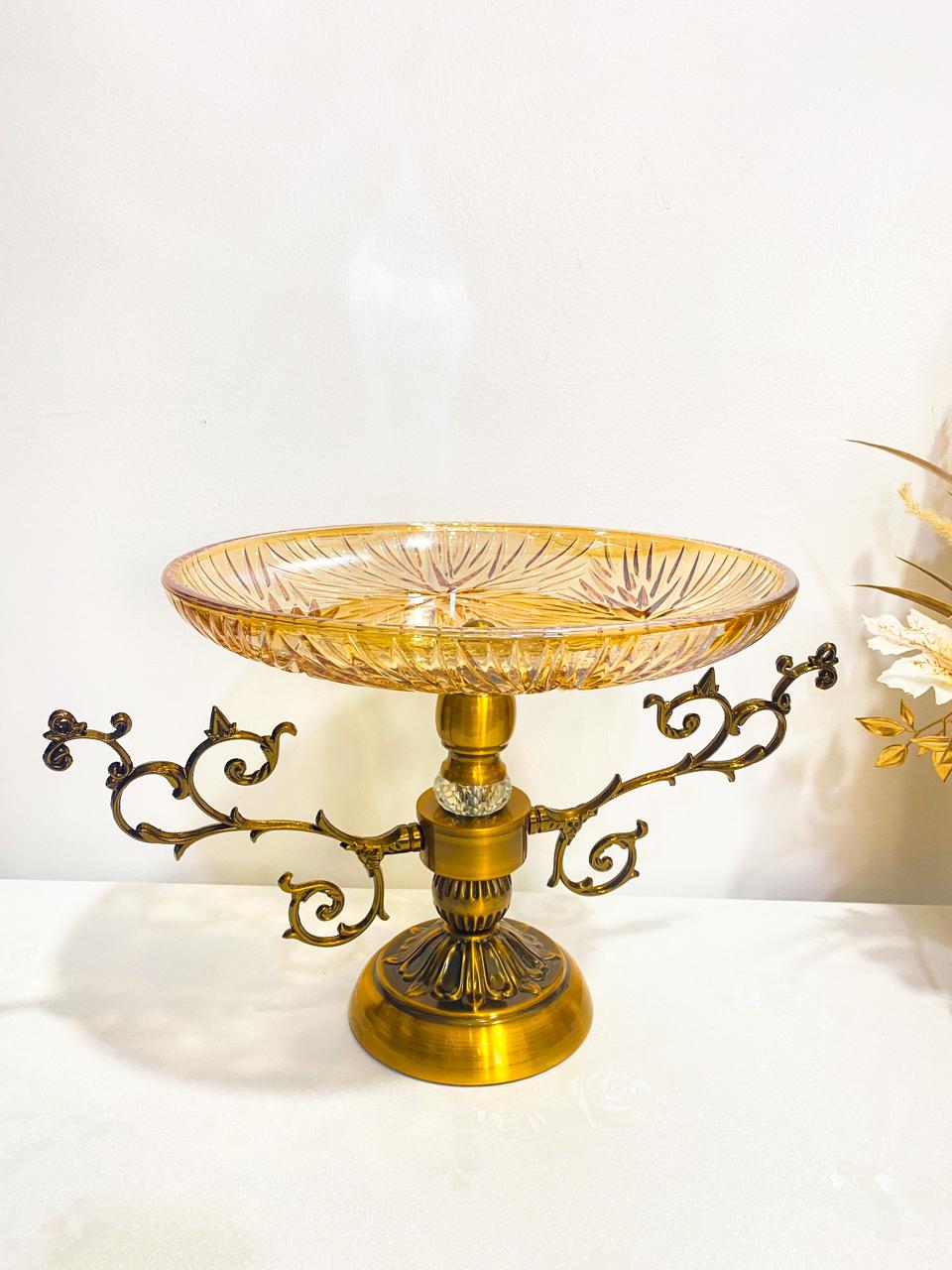 Grande présentoir assiette  - Décoration de table de salon - Bol à fruits