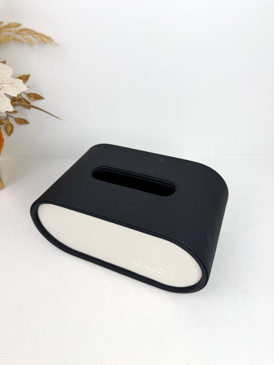 Boîte à mouchoirs  maison salon sensation haute de gamme noir