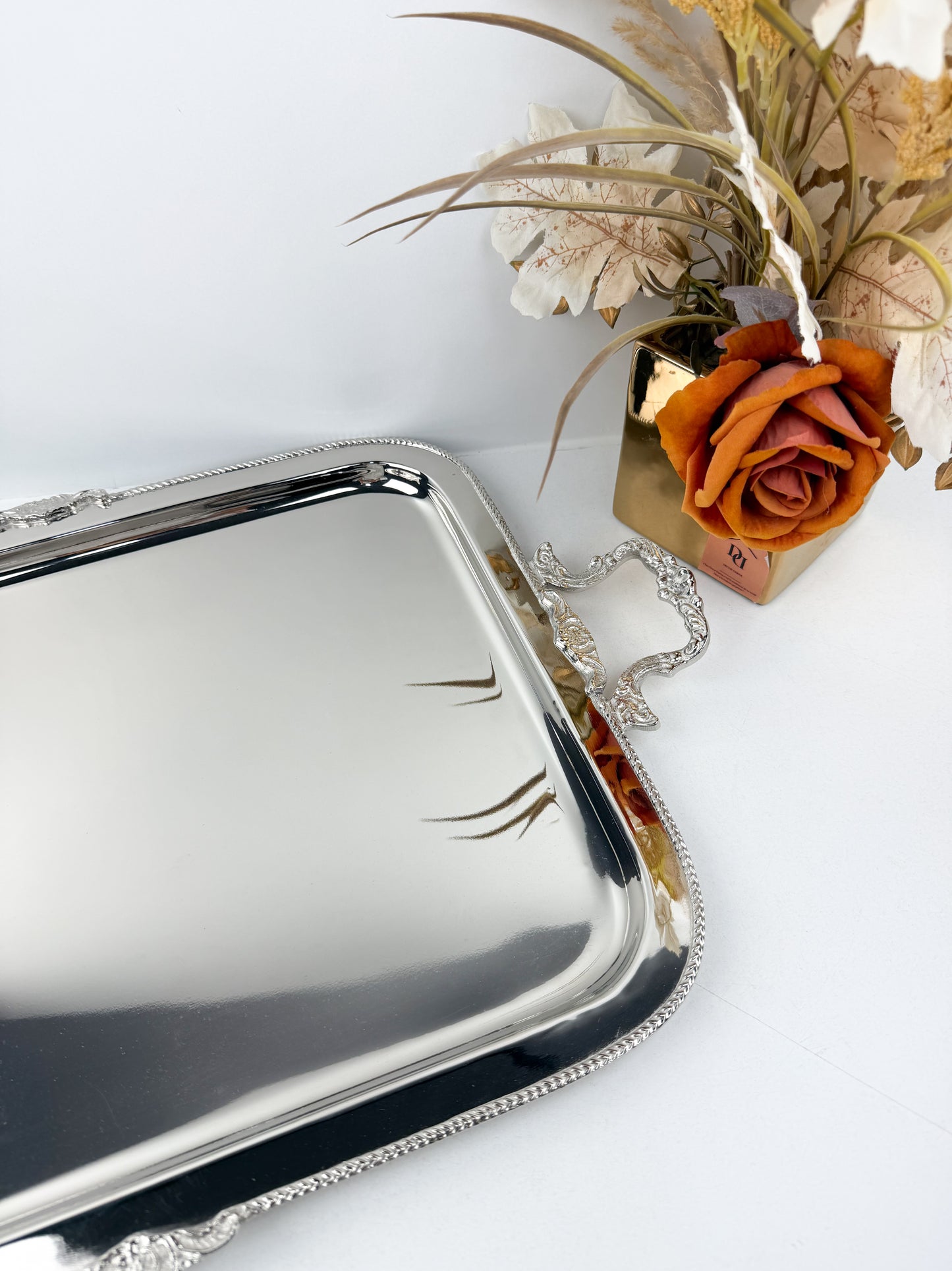 Plateaux de luxe Prestige en argenté de qualité supérieure