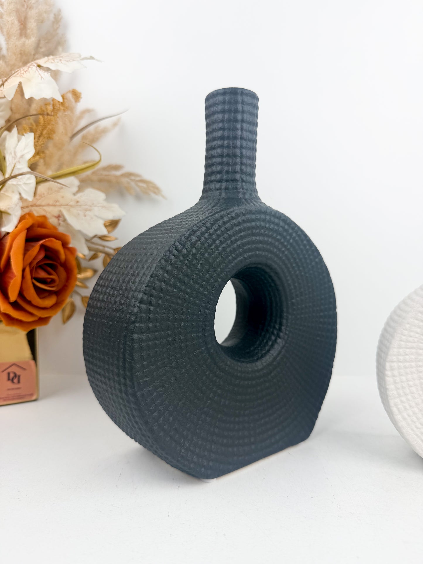 Duo vase décoratif au design contemporain et épuré