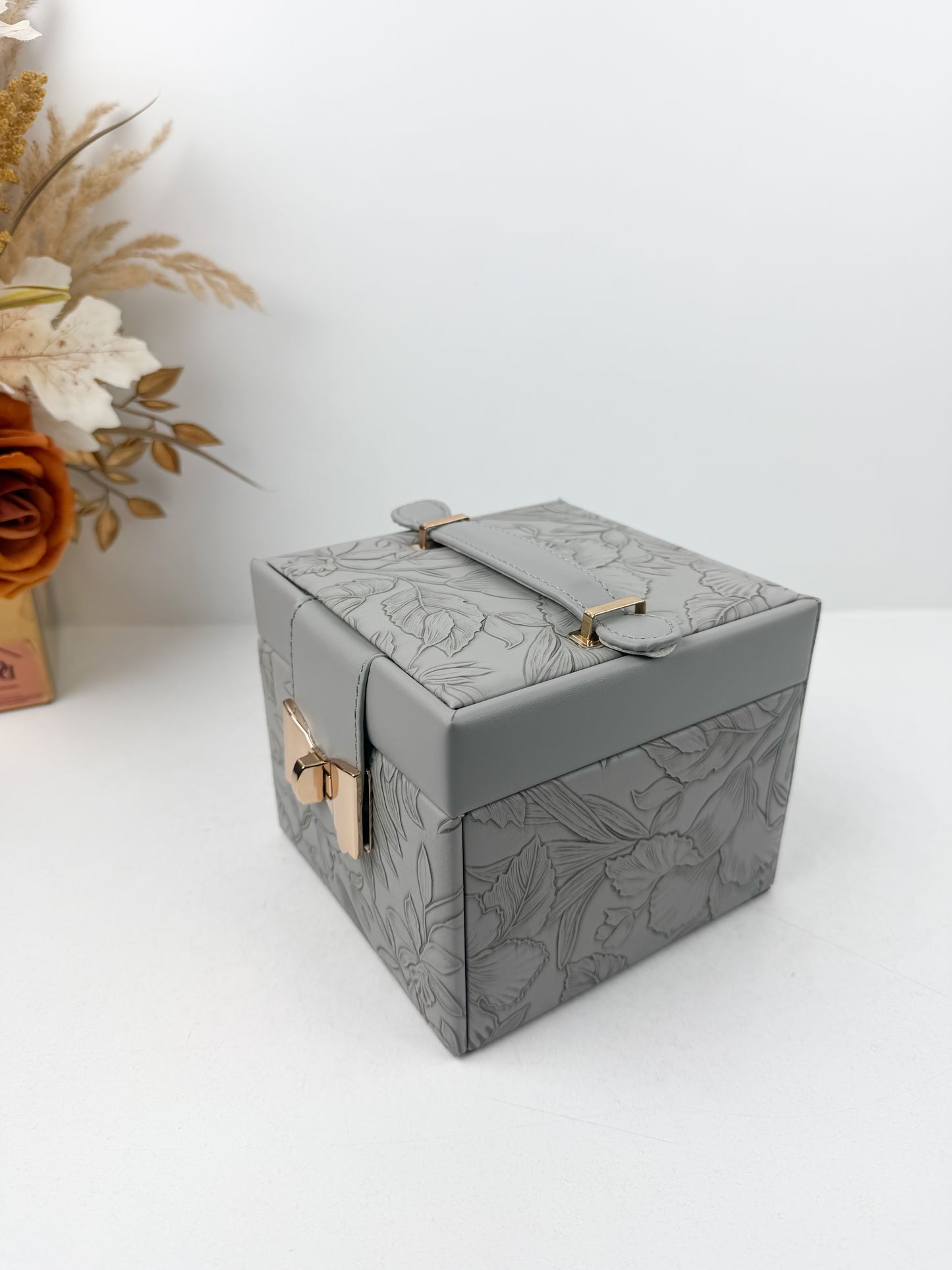 Boîte à Bijoux grise
