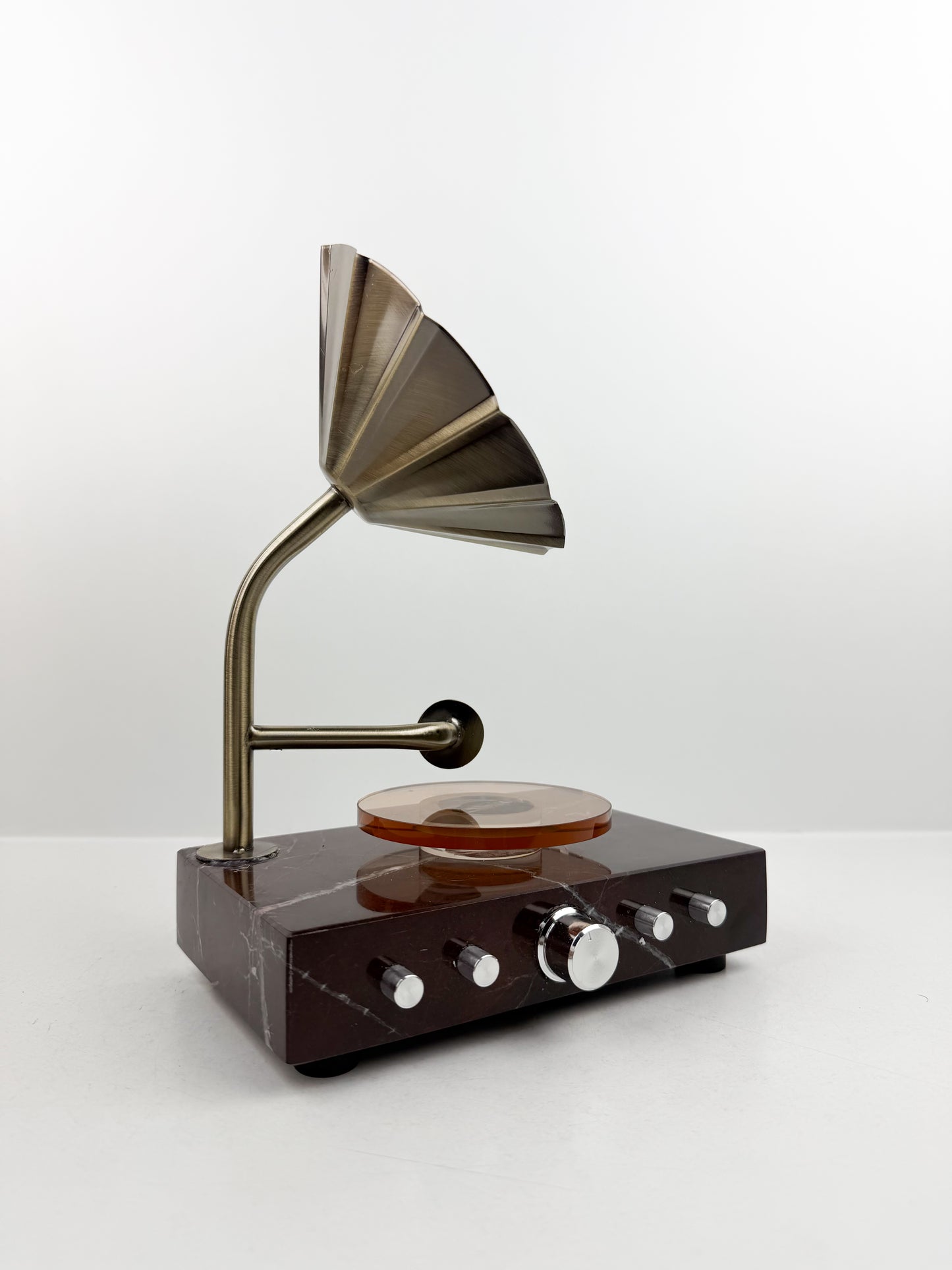 Ornements de jukebox simulé, artisanat moderne, équipement de musique rouge