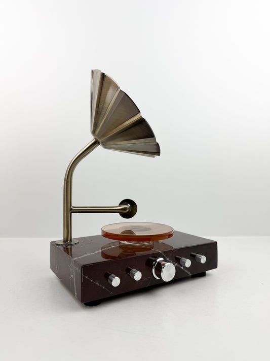 Ornements de jukebox simulé, artisanat moderne, équipement de musique rouge