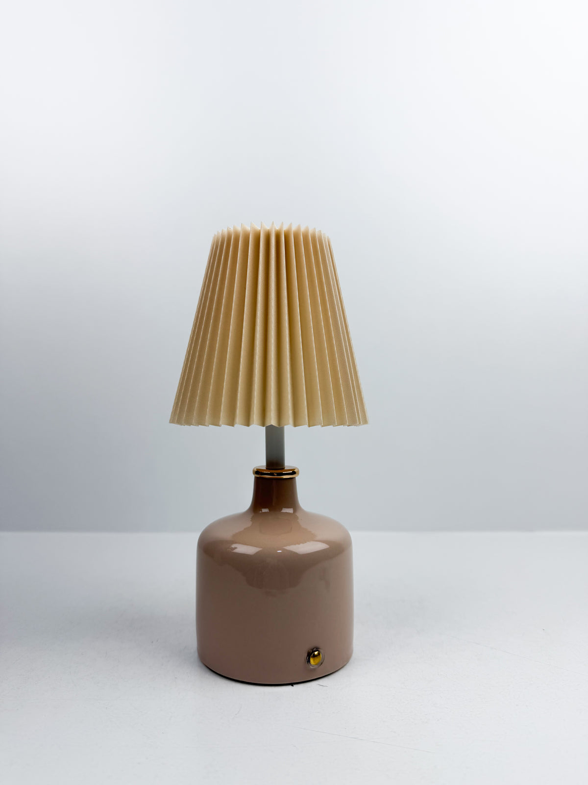 Lampe à Poser Sans Fil Rechargeable de pied céramique.