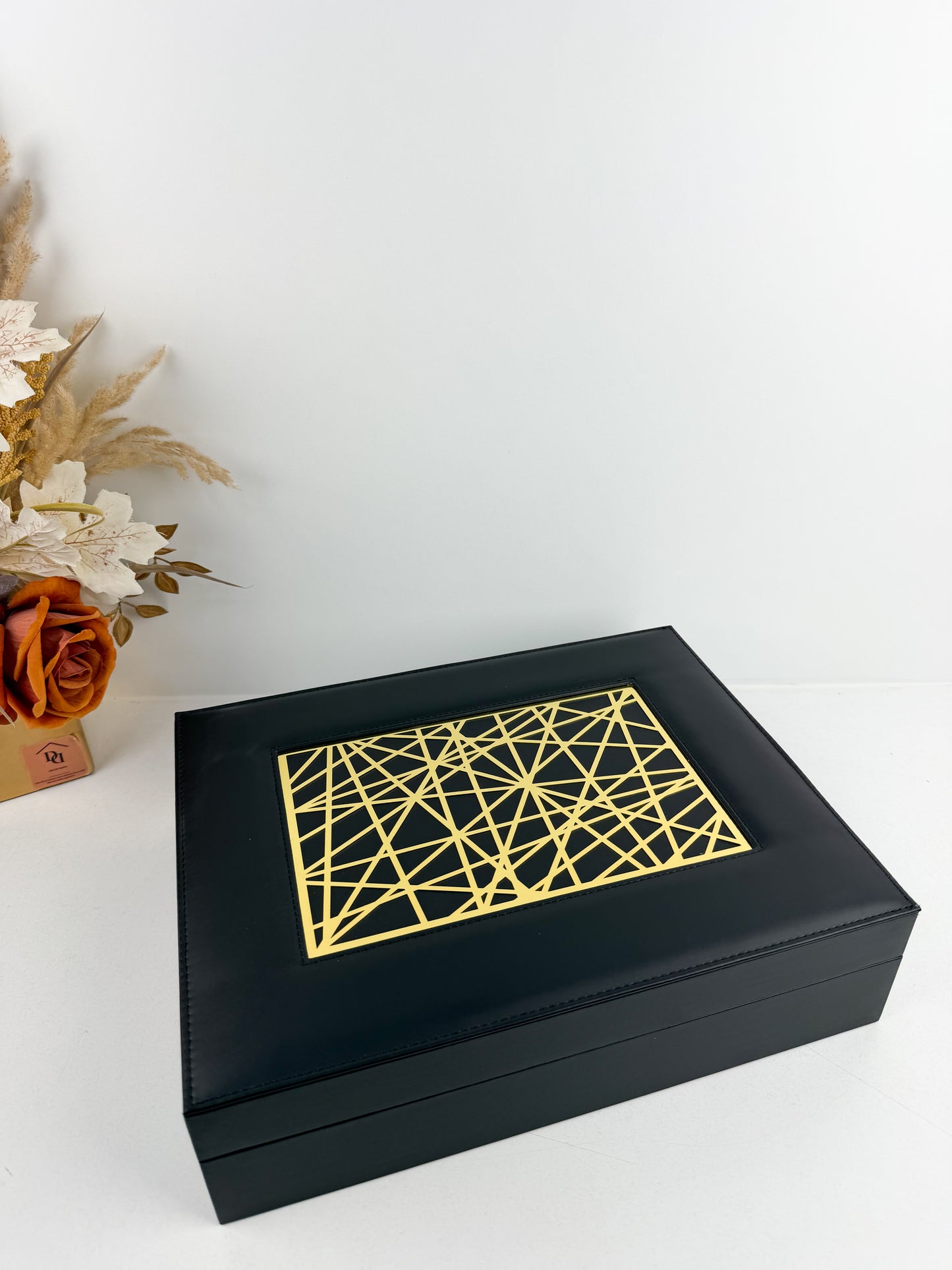 Coffret Royal Ensemble d'Encensoir en velour noir