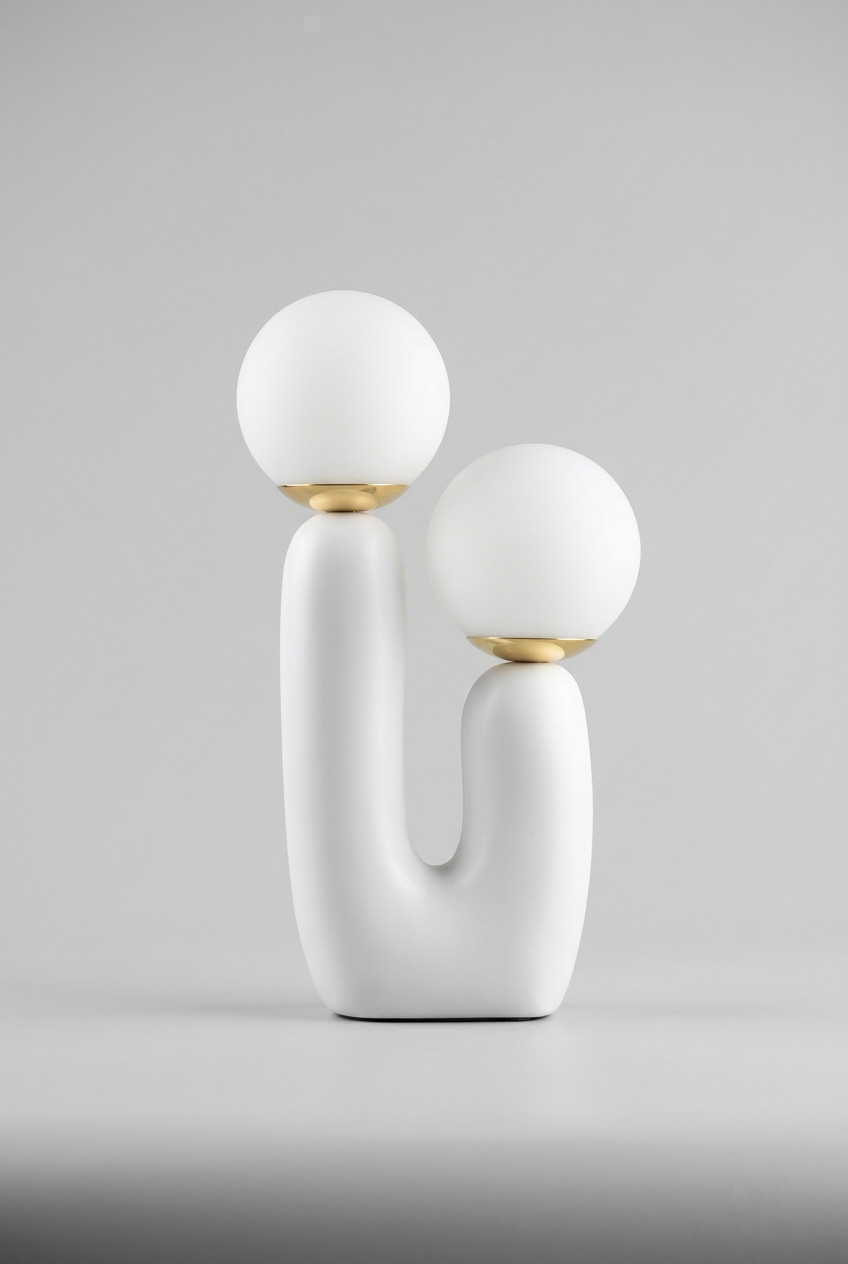 Lampe de table au design organique captivant