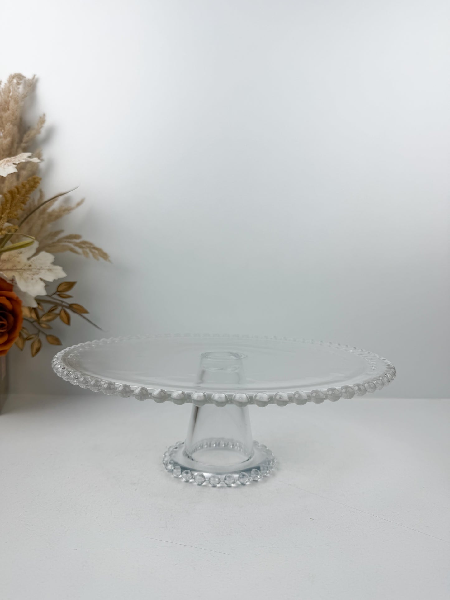 Présentoir rond en verre de qualité supérieure, design chic et luxe