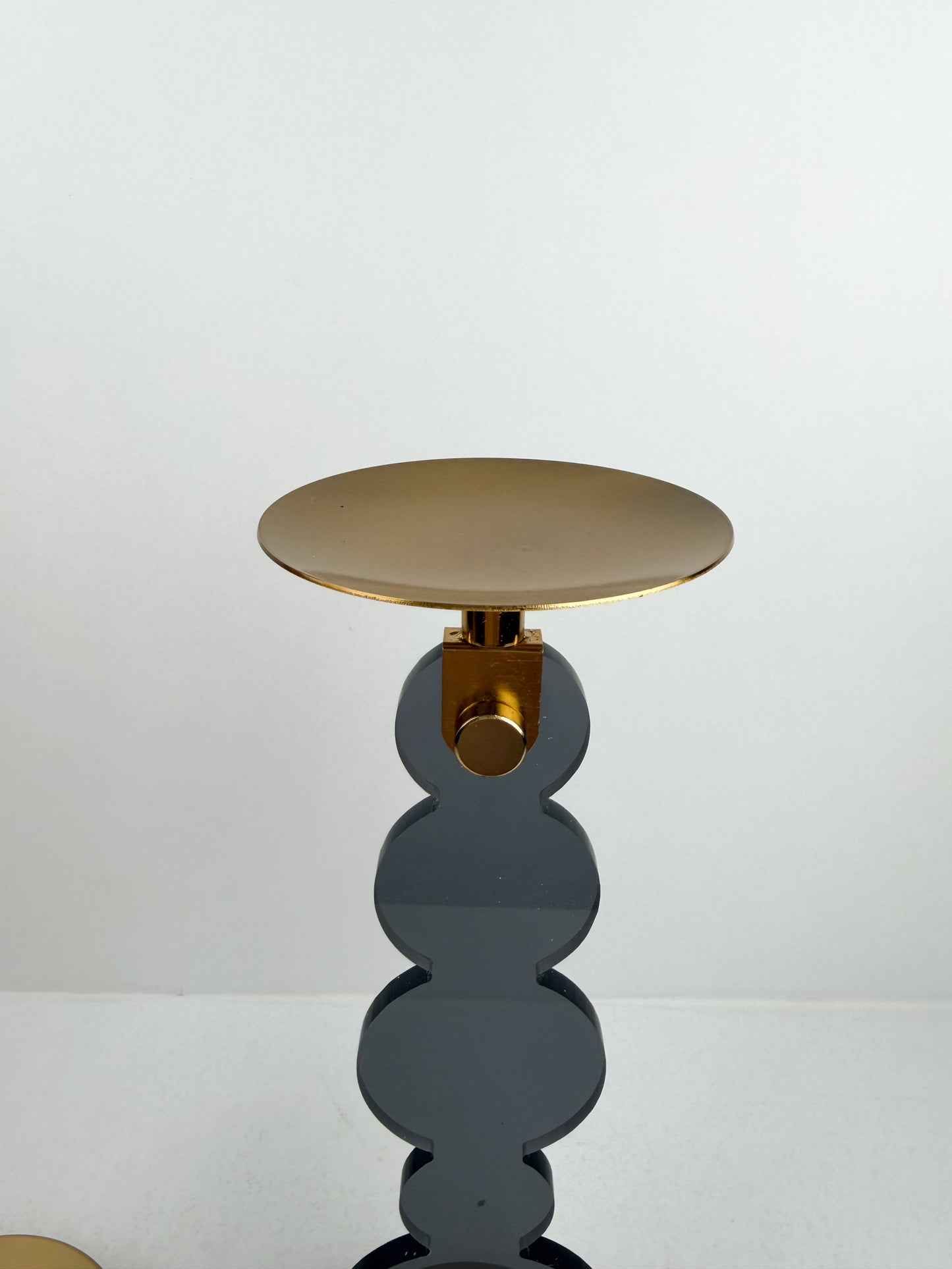 Duo bougeoir au design moderne et sculptural