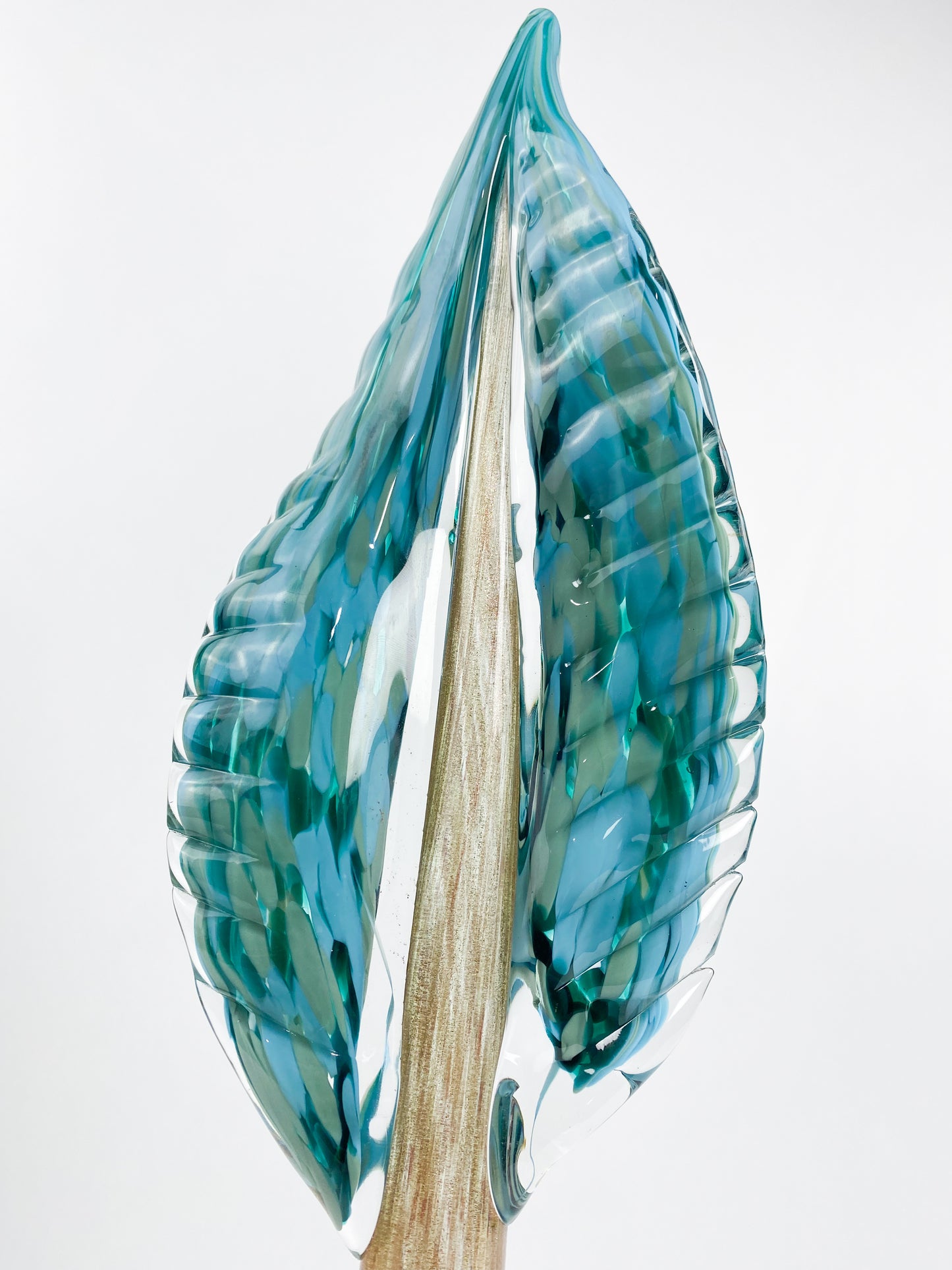 Ornements d'arbre , plante simulée, sculpture de feuilles, figurine décorative