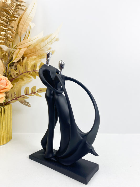 Statue de danse de couple ,ornement en résine