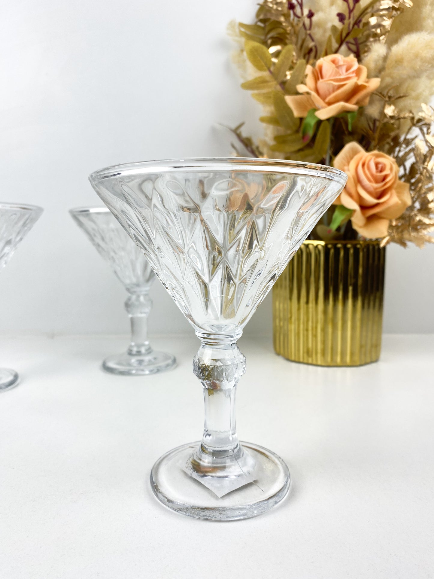 Verresــ Lot de 6 verres transparent élégant et fonctionnalité pour tous les occasions