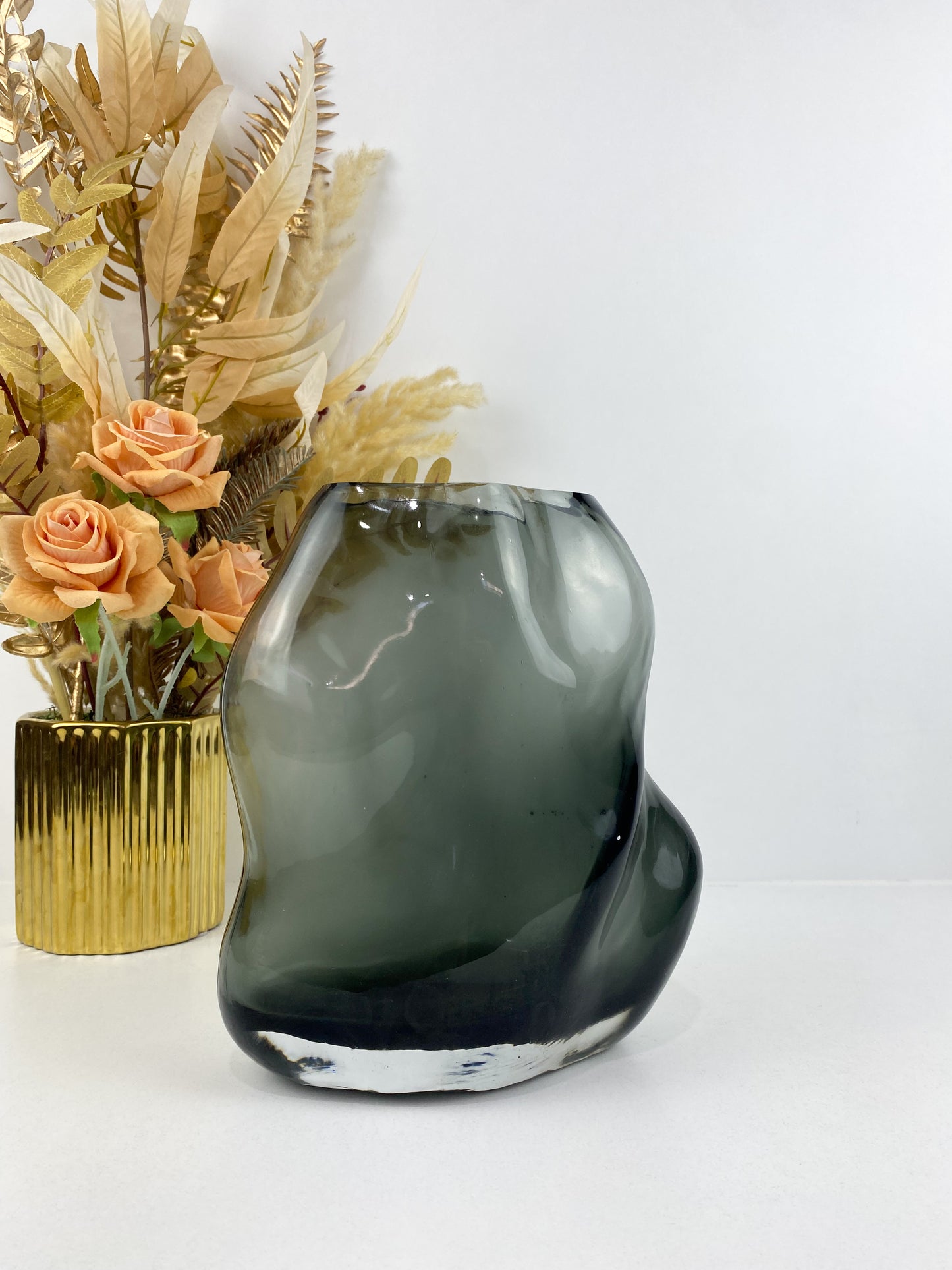 Vase-Vase élégant noir