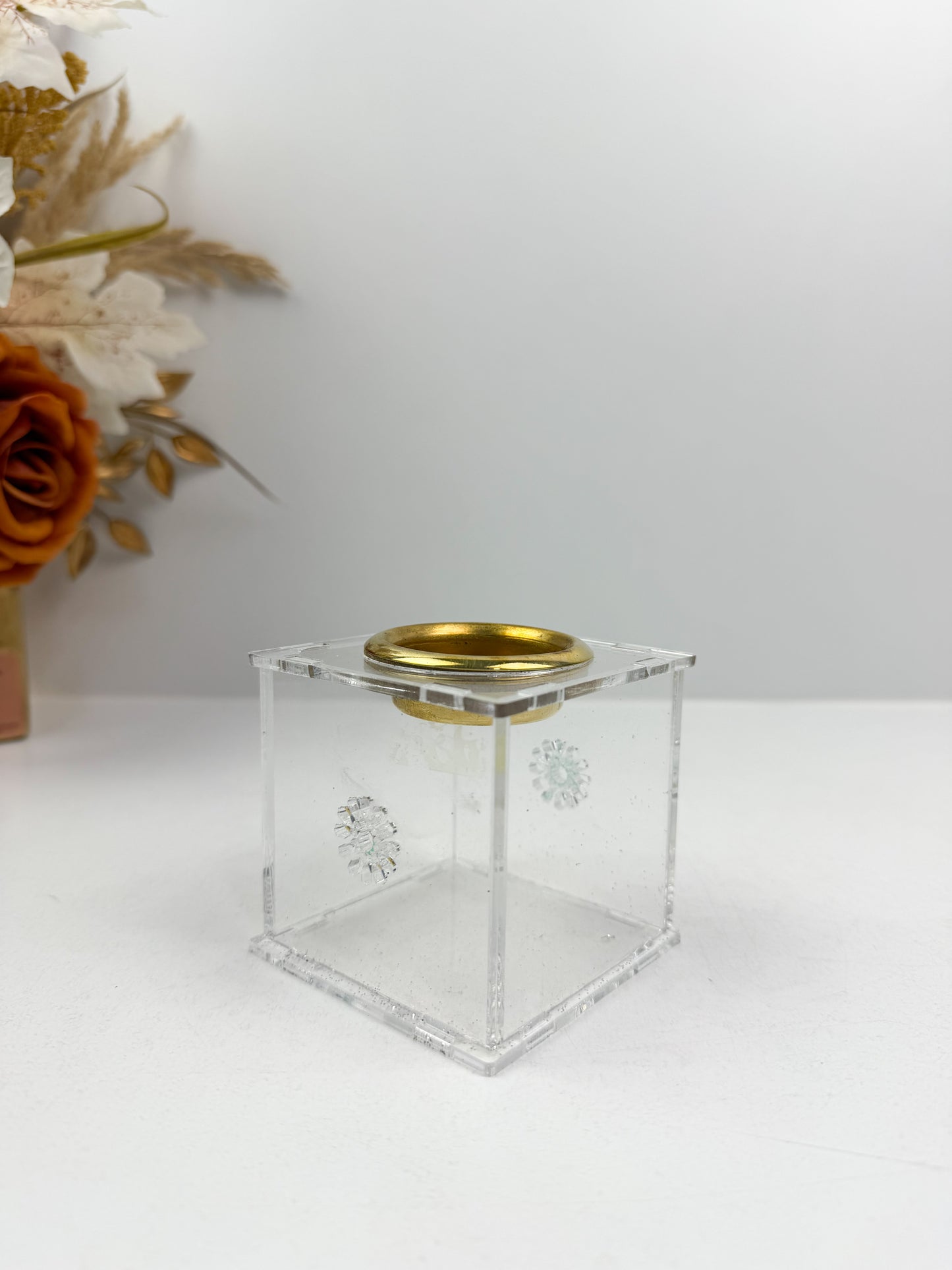 Encensoirs carrés transparent