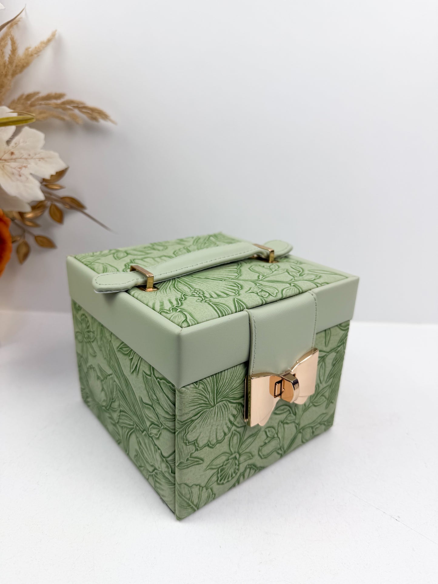 Boîte à Bijoux Verte