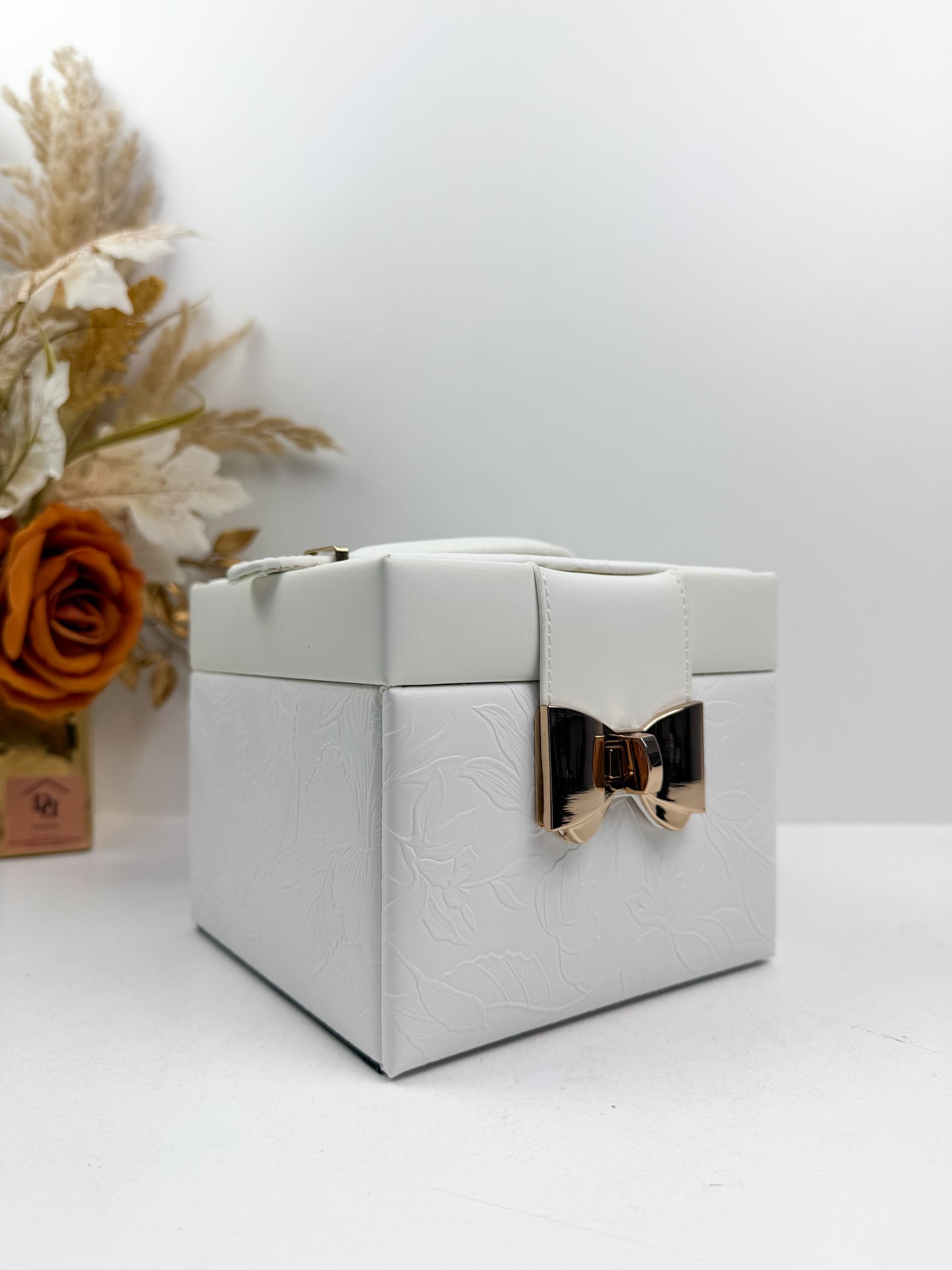 Boîte à Bijoux Blanche
