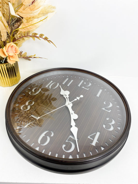 Grande Horloge Murale Moderne pour Salon Bureau
