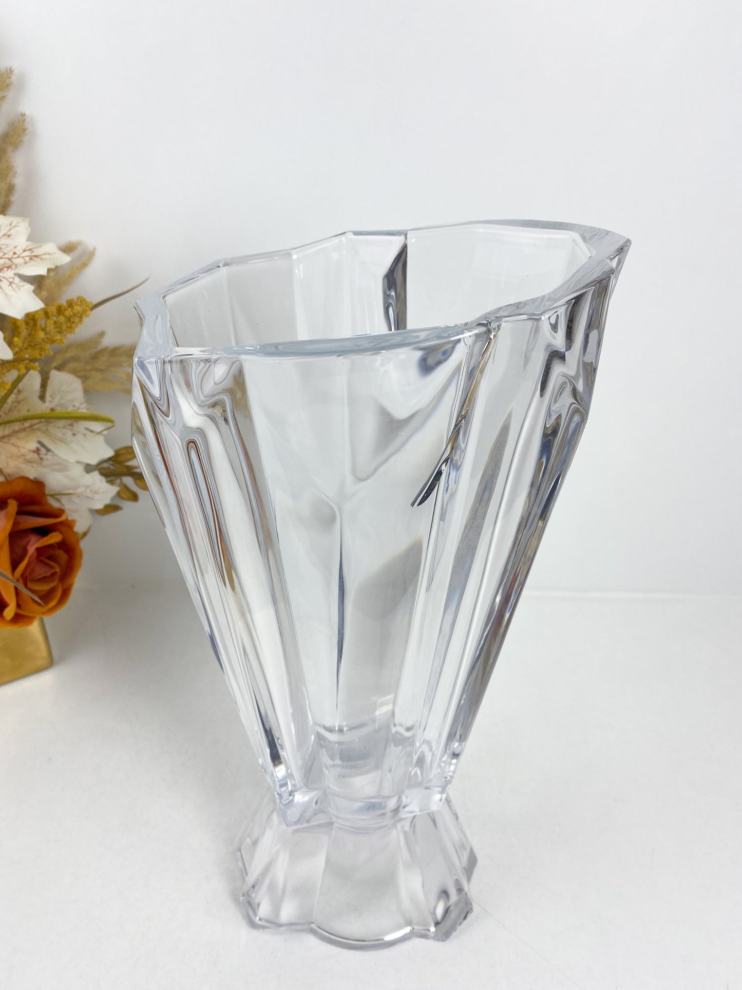 Grand Vase transparent moderne