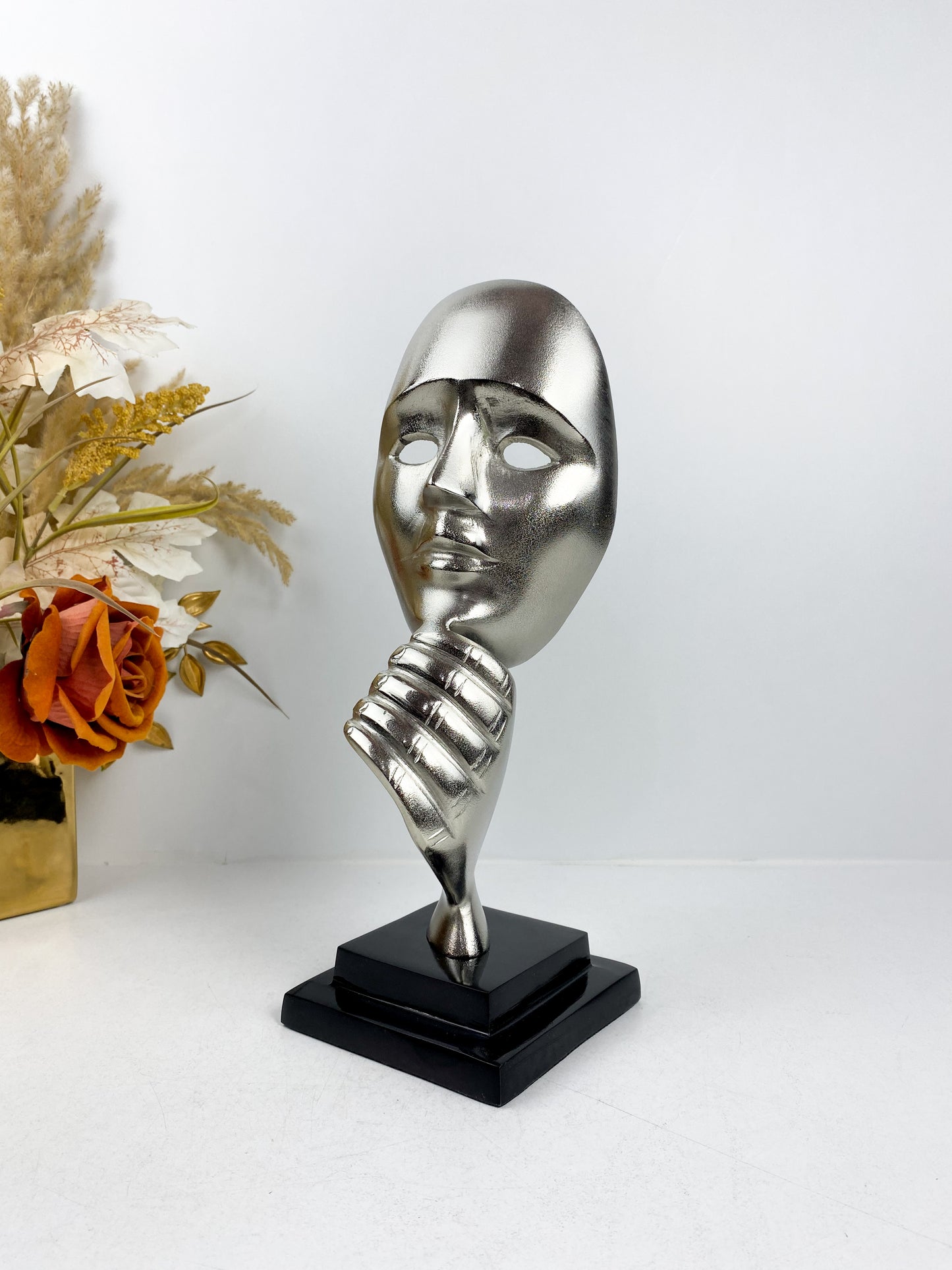 Sculpture Visage d'homme