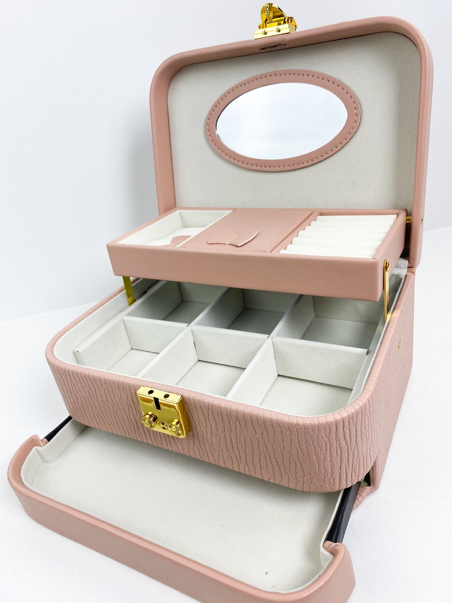 Boîte à bijoux moderne-Rose