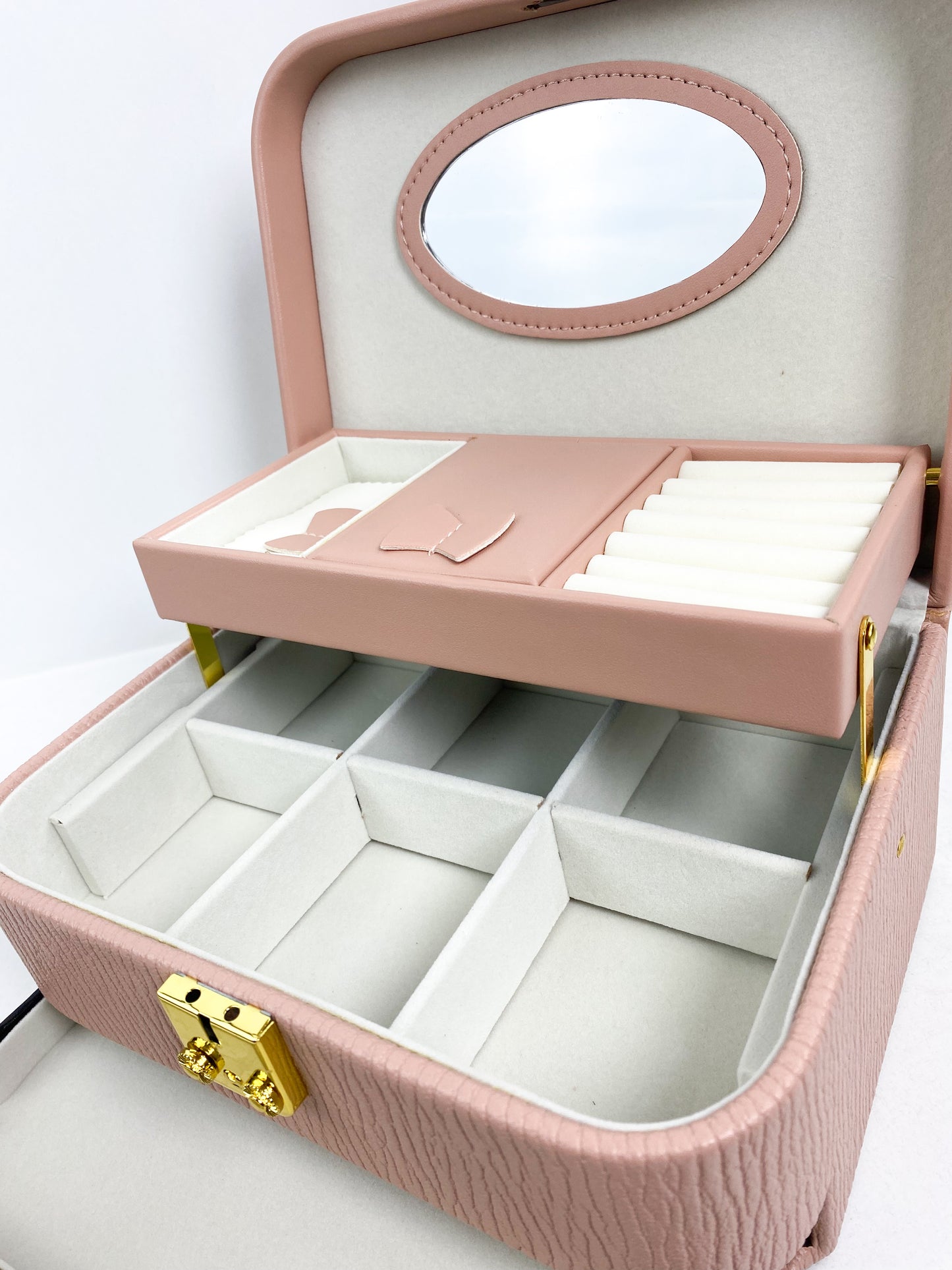 Boîte à bijoux moderne-Rose