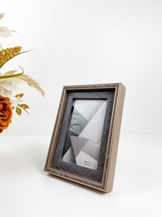 Cadre photo vintage tendance, cadre photo glamour en bois