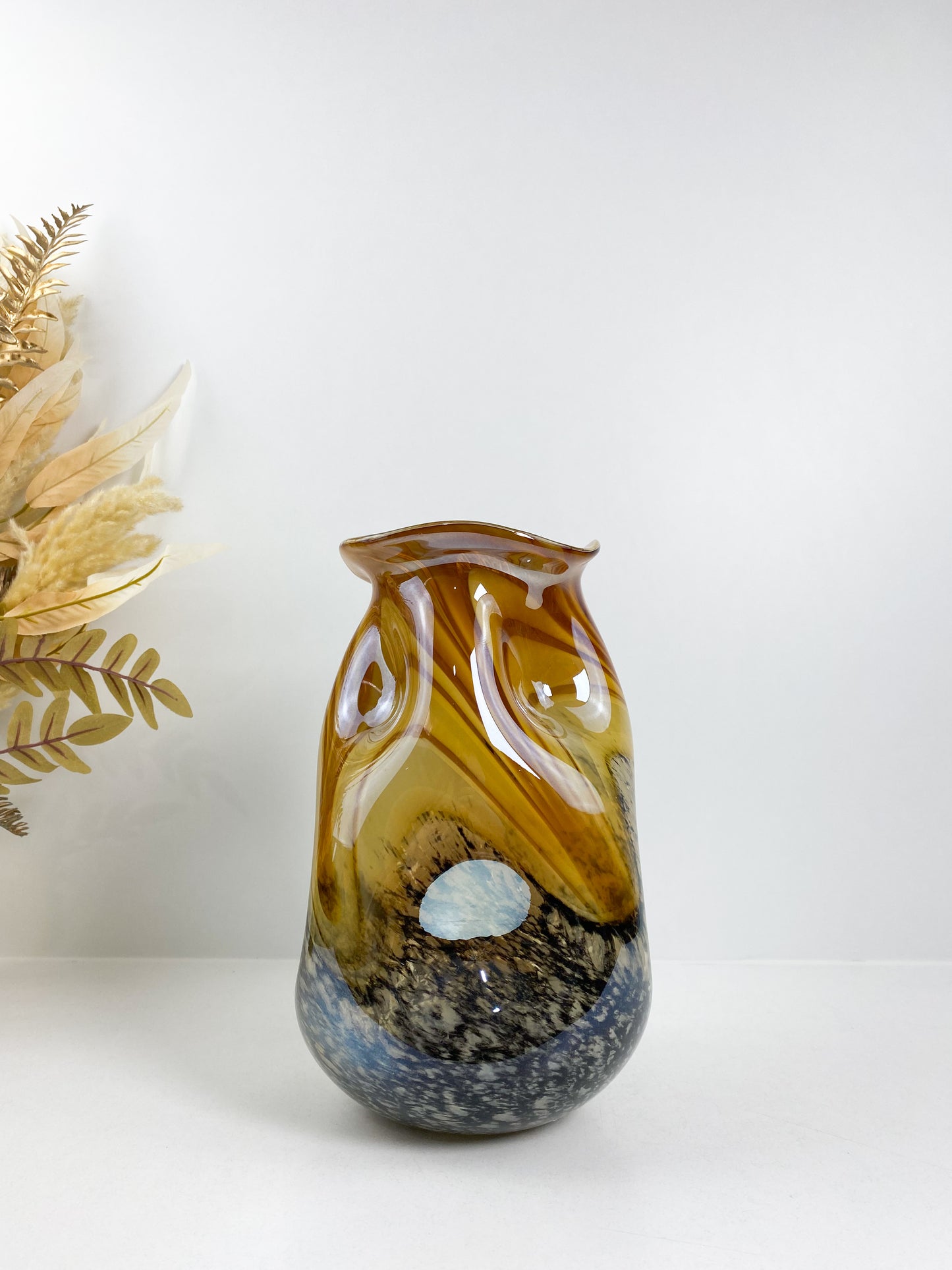 Duo Vase noir et jaune