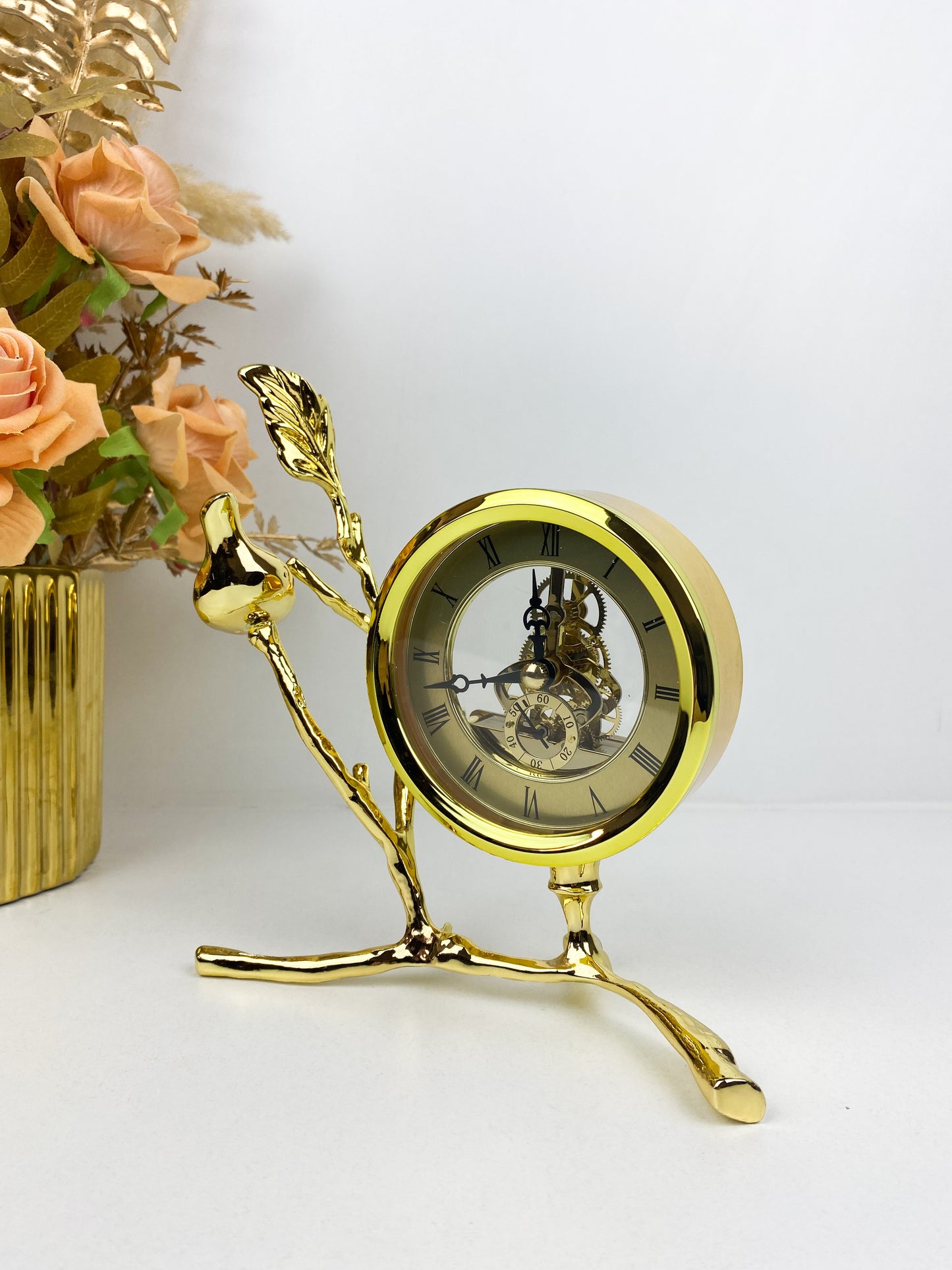 Décor - Horloge en forme d'oiseau de Luxe