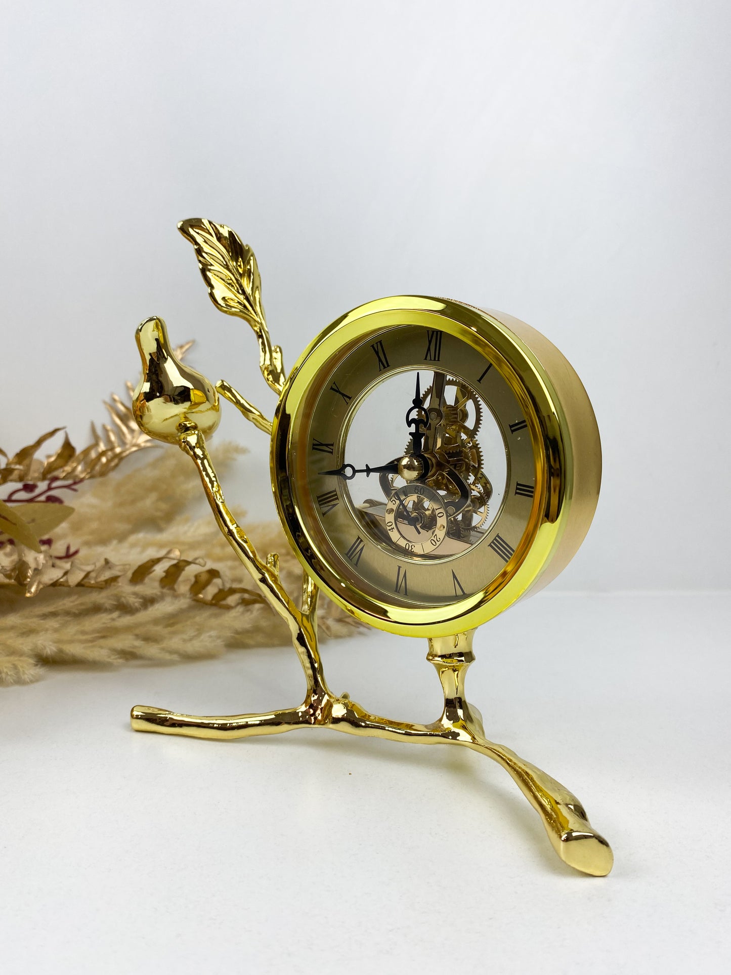 Décor - Horloge en forme d'oiseau de Luxe