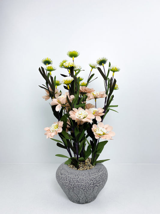 Vase avec pot fond d'orchidée sumo