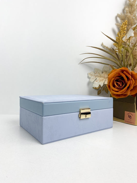 Boîte à bijoux Collier Boucles d’oreilles Bagues Montre Accessoires de voyage