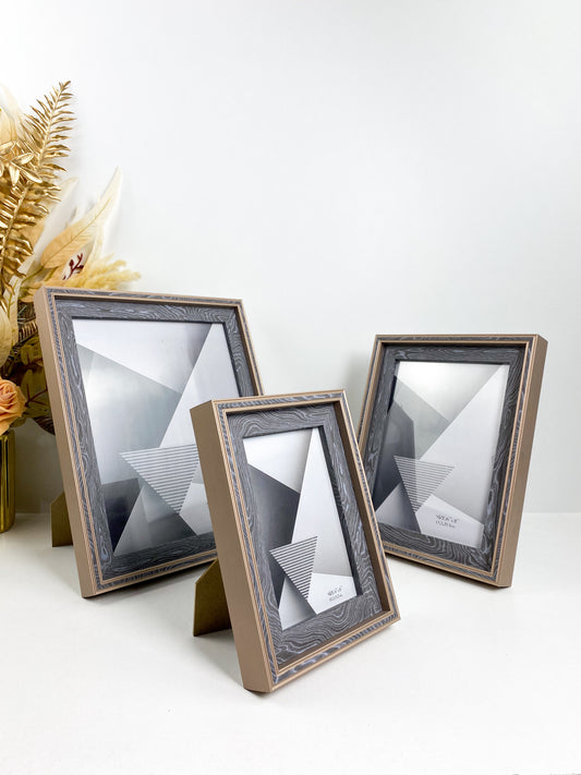 Cadre photo vintage tendance, cadre photo glamour en bois