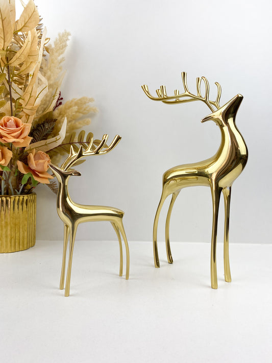 Duo cerf doré