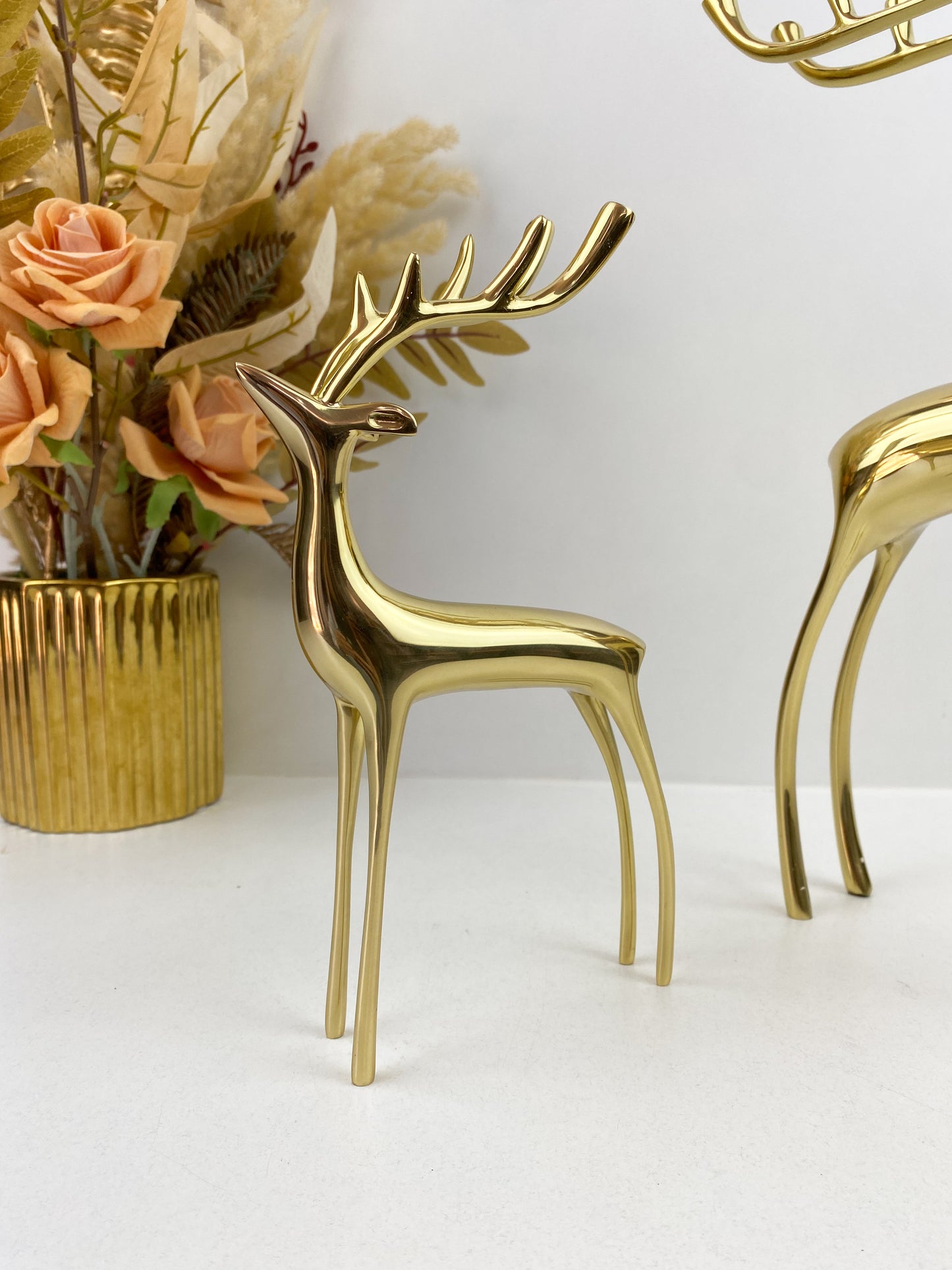 Duo cerf doré